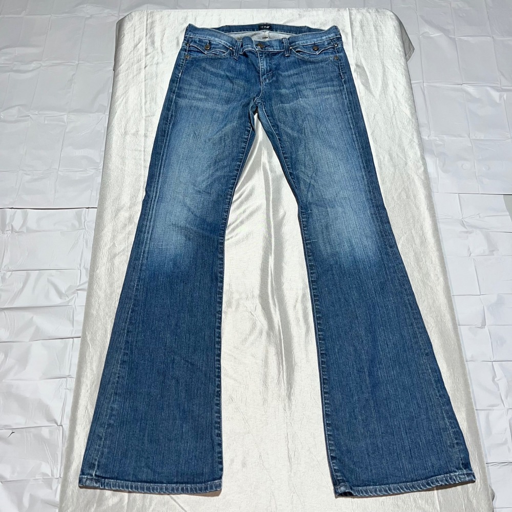 Citizens of Humanity Kelly Bootcut Jeans Medium Wash Flap Pocket 29 1223-1405